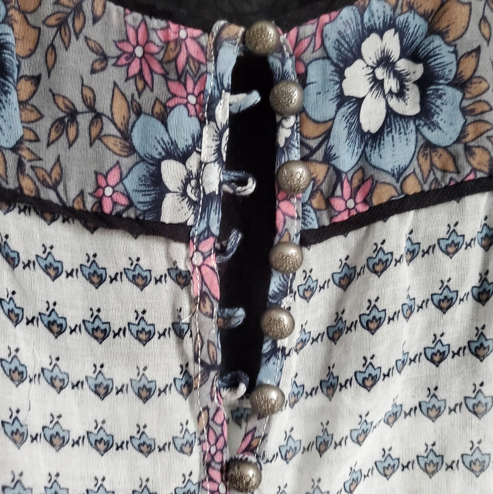 Free People Patchwork Top. - image 4